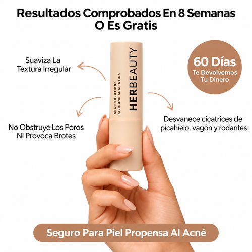Stick Removedor de Cicatrices de Acné 2x1